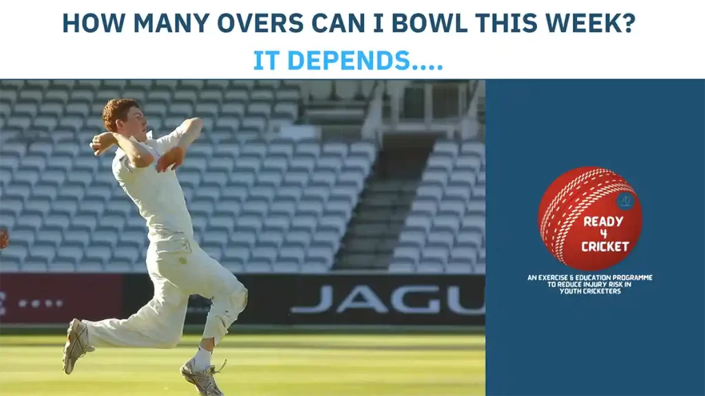 Young lad mid-bowl during a cricket match