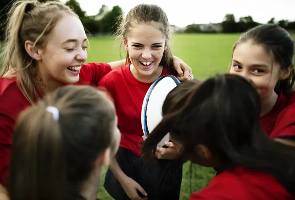 Young Rugby Players
